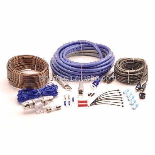 High Quality 8gauge Car Amplifier Cable Kit From China Supplier